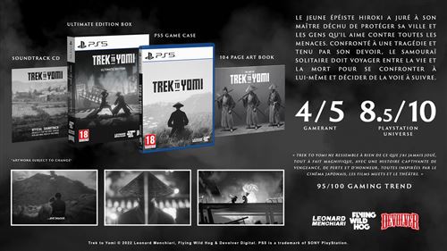 Pochette avant du jeu Trek to Yomi: Ultimate Edition PlayStation 5