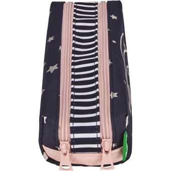 Trousse double zippée skateur Tann's