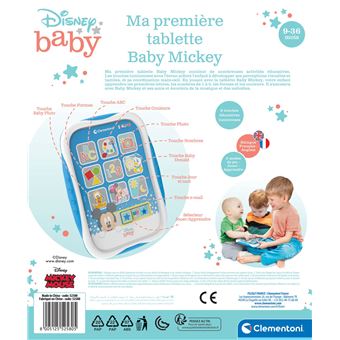 Jeu d'éveil Clementoni Ma première Tablette Baby Mickey