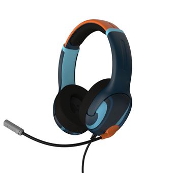 Casque filaire Pdp Airlite Glow pour console Xbox Series X/S Xbox One et PC Bleu et orange