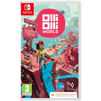 OlliOlli World Code in the box Nintendo Switch