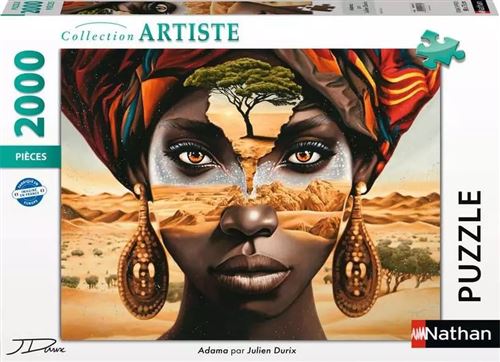 Puzzle 2000 pièces Nathan Adama Julien Durix - vue 3