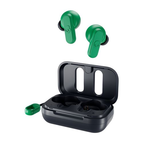 Ecouteurs intra-auriculaire sans fil True Wireless Skullcandy Dime Vert