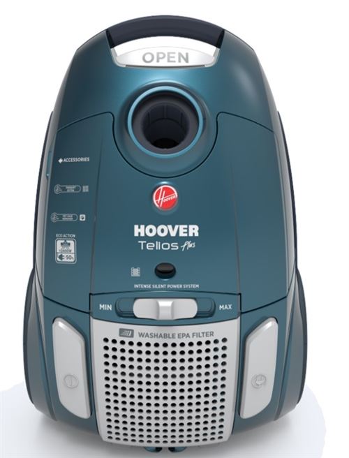 Aspirateur traîneau avec sac Hoover Telios Plus TE71PET 700 W Bleu