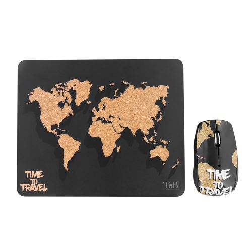 T'NB MOUSE + PAD BUNDLE TIME TO TRAVEL BUMWXWORLD