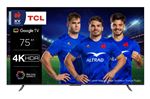 TV TCL 75P735 75'' LED 4K UHD Smart TV Aluminium brossé 2022