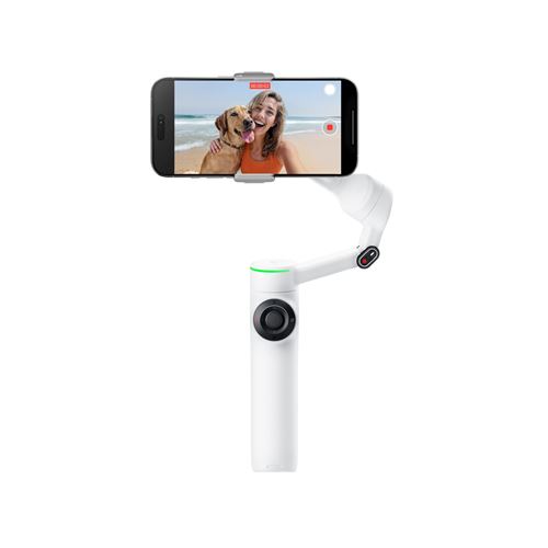 Insta360 Flow 2 Pro Stabilisateur IA Pliable pour iPhoneAndroid 360° Perche à Selfie et trépied intégrés - vue 1