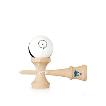 Jeu de plein air Krom Kendama Strogo Blanc