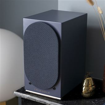 Enceinte connectée HIFI Triangle AIO Twin Bleu abysse Vendue à la paire