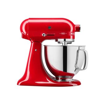 Robot patissier KitchenAid Artisan Rouge Passion 100 ans 5KSM180HESD