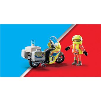 Playmobil City Life 71205 Urgentiste avec moto et effet lumineux