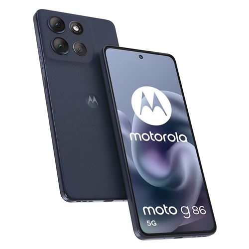 Motorola Moto G86 Power 5G 16,9 Cm (6.67") Double Sim Android 15 Usb Type-C 8 Go 512Go 6720 Mah Bleu