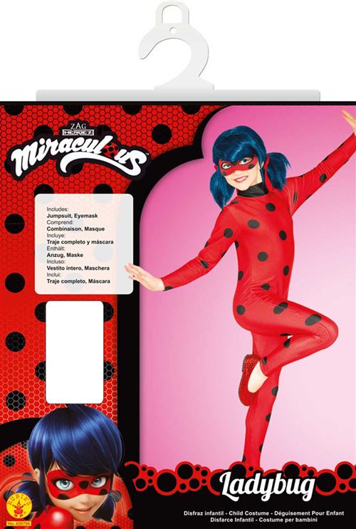 Miraculous Ladybug Rouge Déguisement Pour Enfant Taille Xl
