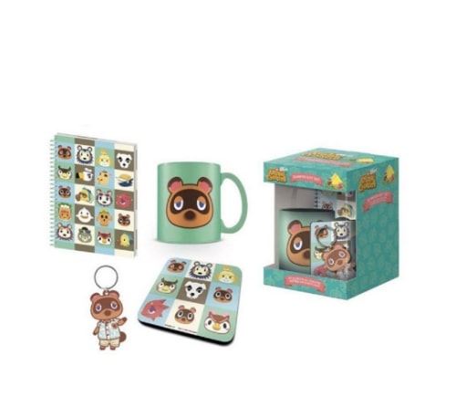 NINTENDO-ANIMAL CROSSING-COFFRET CADEAU (NEW HORIZONS FACES)