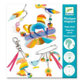 Kit créatif Djeco Plastique magique Cheval Arc-en-Ciel