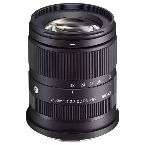 Objectif zoom Sigma 18 50 mm F2.8 DC DN C RF pour Monture Canon RF