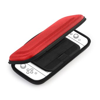 Pochette de transport BigBen pour Nintendo Mini Switch Rouge