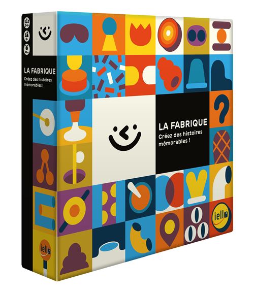 Iello Jeu Coopératif La Fabrique Mémoire Boîte Carrée