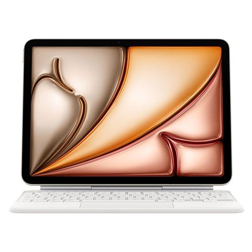 Clavier Apple Magic Keyboard Qwerty Blanc pour iPad Air 11" (M3) - Apple