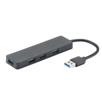 Hub USB 4 Ports Portable D'occasion - Connexion 1:4, Type B Vers A, Câble Un Peu Dénudé