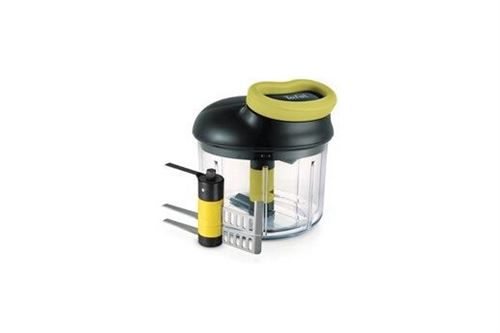 Hachoir Tefal 5 secondes avec lame purée Noir et Vert