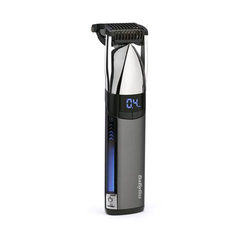 Tondeuse Barbe Sans Fil Babyliss Stubble Trimmer Super-X Metal Series S996E Noir