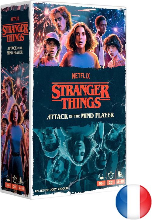 Jeu de Stratégie Asmodee Stranger Things REPST01FR – Bluff et Déduction, 4 à 10 Joueurs - vue 1