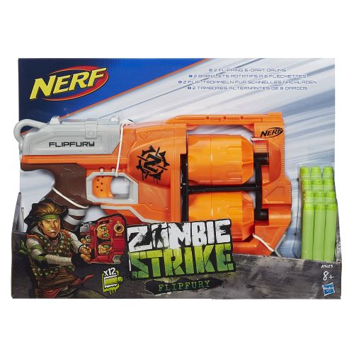Acheter Pistolet Nerf Zombie Flipfury État correct - 26,98 € Pistolet Nerf Zombie Flipfury État correct - NERF reconditionné disponible sur Fnac
