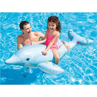 Dauphin gonflable Intex Ride-On Bleu