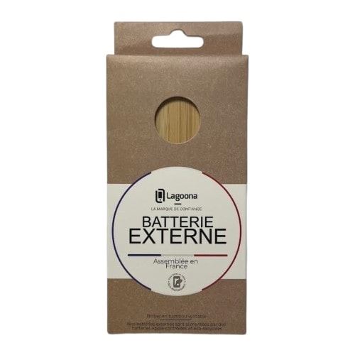 Batterie externe recyclée Lagoona Power Bank 5000 mAh