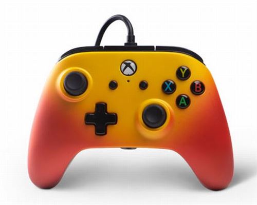 Xbox One PowerA bedrade controller Solar Fade Orange