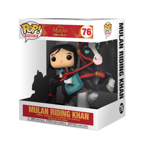FUNKO 76 DISNEY-MULAN-POP RIDES-MULAN SUR KHAN