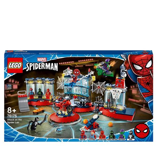 LEGO® Marvel Spider-Man 76175 L'attaque contre le repaire de Spider
