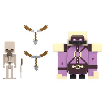 Pack 2 Figurines Minecraft Legends Modèle aléatoire