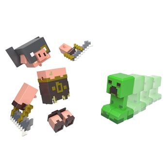 Pack 2 Figurines Minecraft Legends Modèle aléatoire