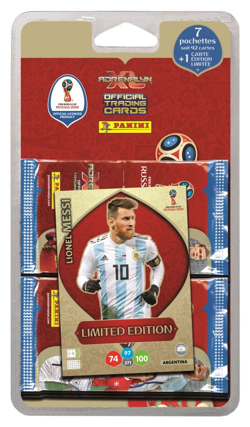 PANINI Moi, Moche Et Méchant – Blister 7 Pochettes + 1 Carte édition Limitée, Collection 180 Stickers