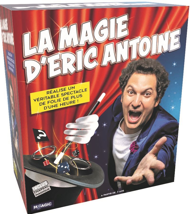 Coffret de magie Eric Antoine E11 Bleu - MEGAGIC - 15 tours de magie -  Adulte - Mixte - 20 min