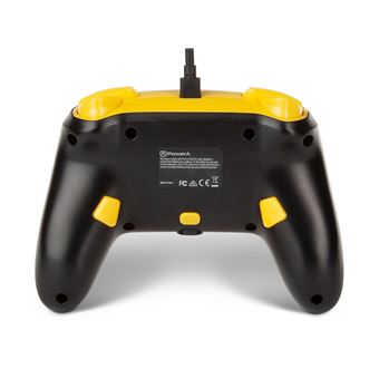 Manette filaire PowerA pour Nintendo Switch Eclairs Pikachu