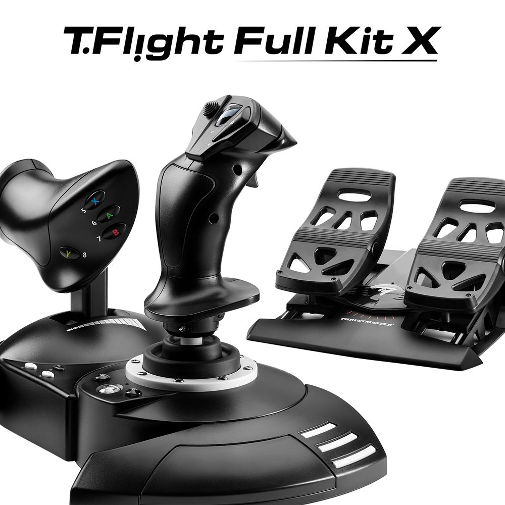 Kit complet pour simulation de vol Thrustmaster T.Flight Full Kit X pour  Xbox et PC Noir - Joystick à la Fnac
