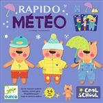 Jeu éducatif Djeco Rapido Météo