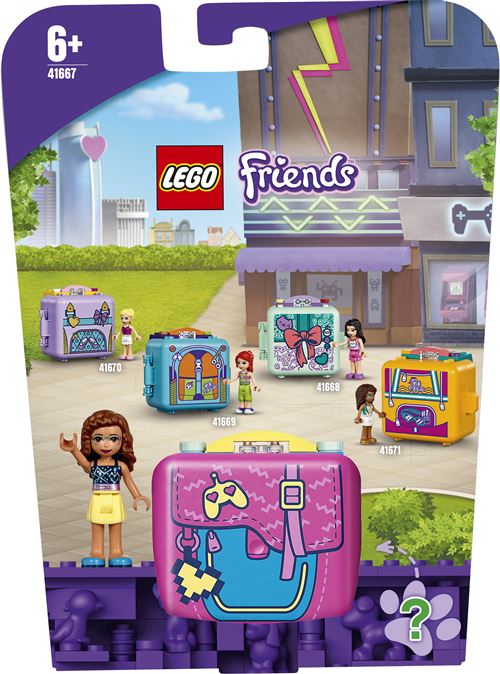 LEGO® Friends 41667 Le cube de jeu vidéo d’Olivia
