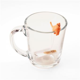 Porte-sachets de thé Kikkerland Chat - 1