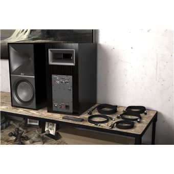 Enceintes connectées Hi-Fi Klipsch The Nines Noir Vendues par paire