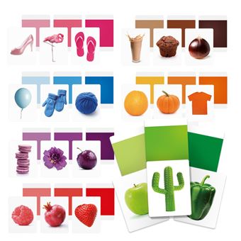 Jeu éducatif Headu Flashcards Colors Montessori