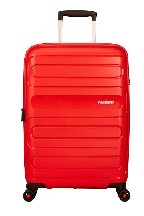 Valise à 4 roues American Tourister Sunside Taille M 68 cm Rouge