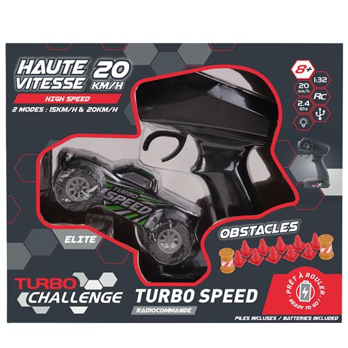 Mini voiture radiocommandée ultra rapide Turbo Challenge - Turbo Challenge