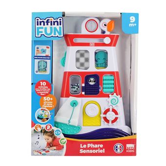 Jeu D Eveil Infinifun Le Phare Sensoriel Jeu D Eveil Achat Prix Fnac