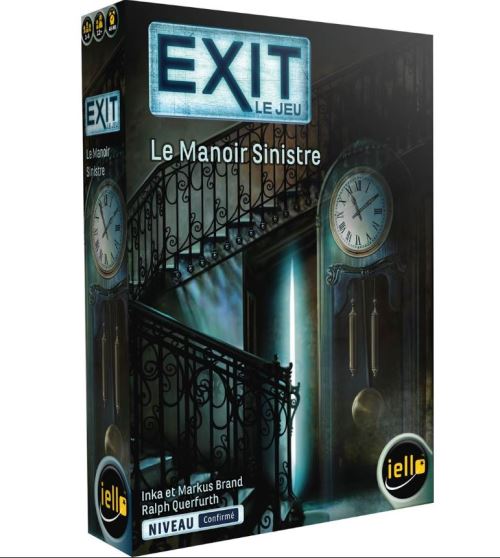 Jeu de stratégie Iello Exit Le Manoir Sinistre