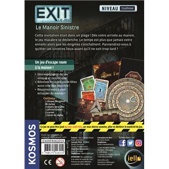 Exit le manoir sinistre