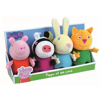 Peppa Pig Peluche - Boîte d'allaitement - 20 cm